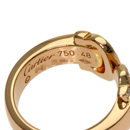 Cartier 2C Diamond 48 Ring 18K Pink Gold — view 5