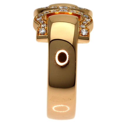 Cartier 2C Diamond 48 Ring 18K Pink Gold — view 3