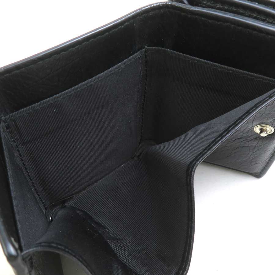 Balenciaga Trifold Wallet Black — view 6