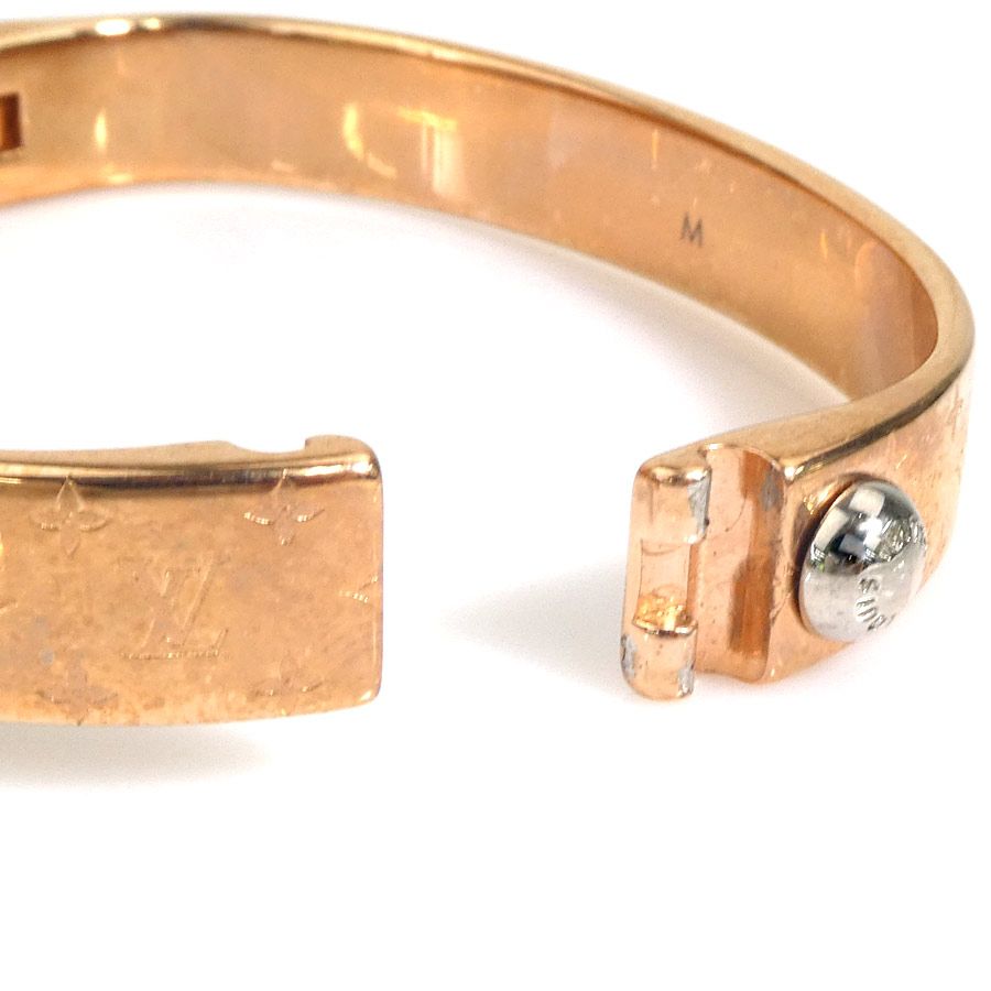 Louis Vuitton Bangle Bracelet Calfskin Nanogram — view 5