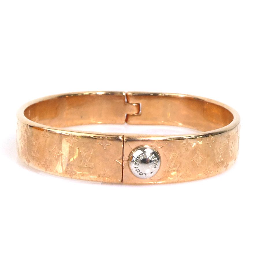 Louis Vuitton Bangle Bracelet Calfskin Nanogram — view 4