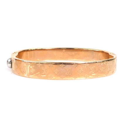Louis Vuitton Bangle Bracelet Calfskin Nanogram