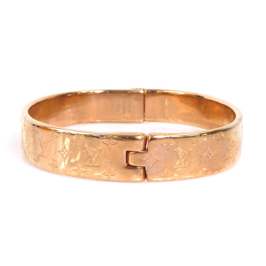 Louis Vuitton Bangle Bracelet Calfskin Nanogram — view 2