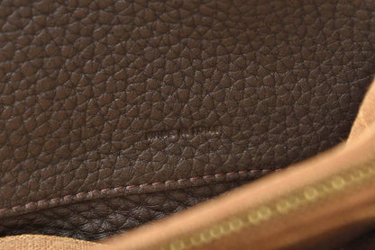 Fendi Wallet Selleria Leather Dark Brown — view 7