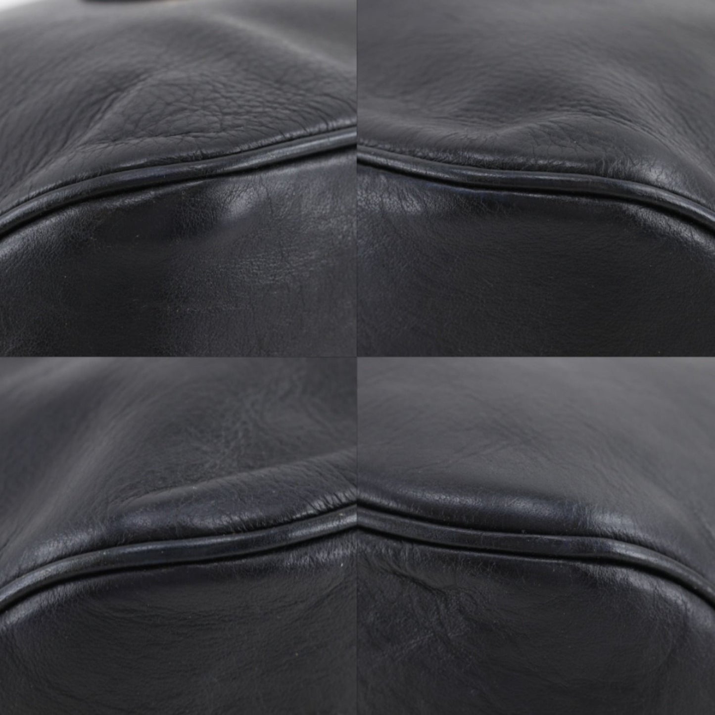 Dior Drawstring Vintage Calf Black Shoulder — view 4
