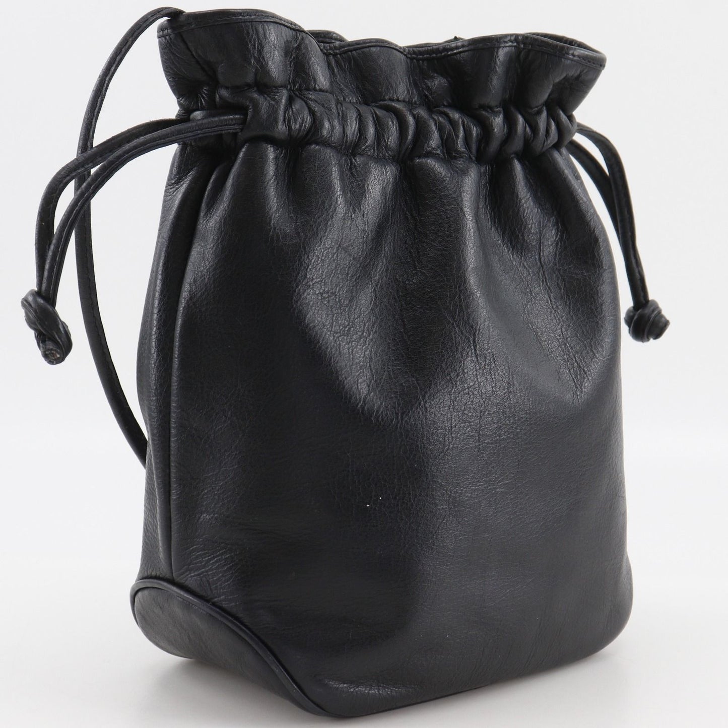 Dior Drawstring Vintage Calf Black Shoulder — view 3