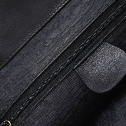 Gucci Bamboo Vintage Calf Black Backpack — view 7