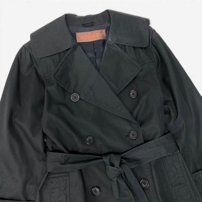 Saint Laurent Trench Coat Long Black — view 5