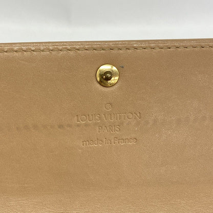 Louis Vuitton Wallet Vernis Pochette Porte-Monnaie Cles Noisette — view 4