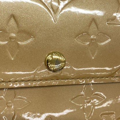 Louis Vuitton Wallet Vernis Pochette Porte-Monnaie Cles Noisette — view 7