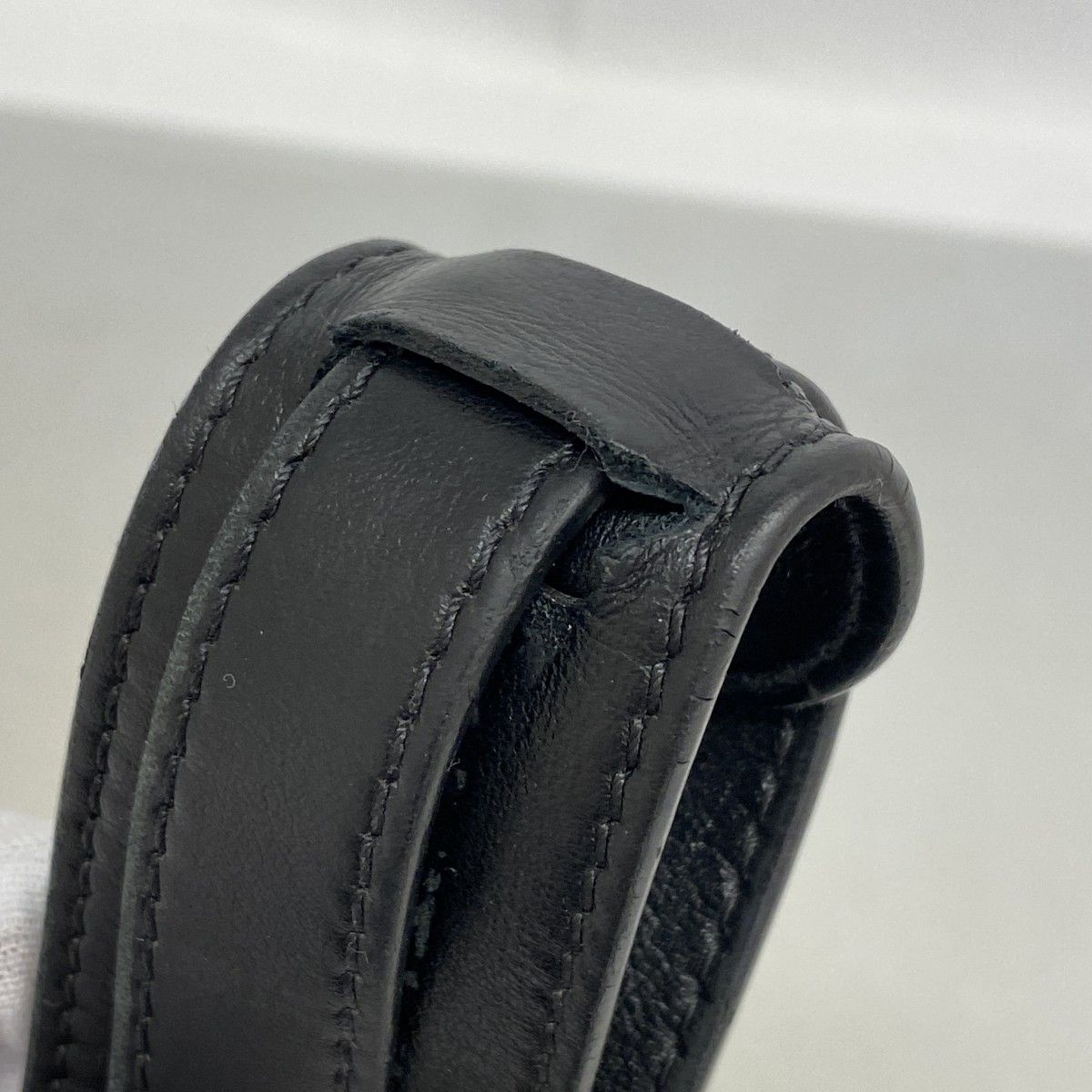 Louis Vuitton Shoulder Bag Monogram Shadow Danube PM Black — view 7