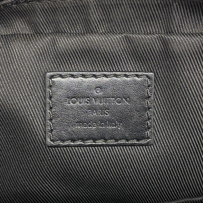 Louis Vuitton Shoulder Bag Monogram Shadow Danube PM Black — view 5
