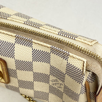 Louis Vuitton Handbag Damier Azur White 2-Way — view 7