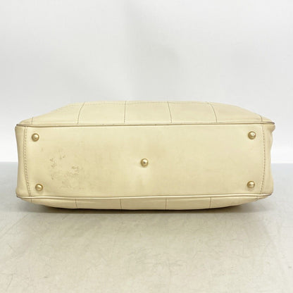 Chanel Handbag Chocolate Bar Lambskin Ivory Gold — view 3