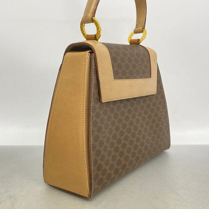 Celine Handbag Macadam Brown Gold 2-Way — view 2