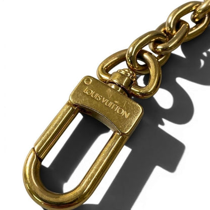 Louis Vuitton Bijou Sac Key Chain Gold Metal Charm Key Holder — view 4