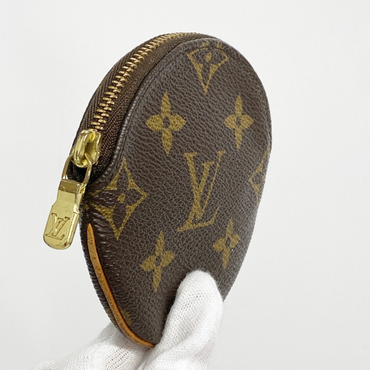 Louis Vuitton Coin Case Monogram Porto Moneron Brown — view 2