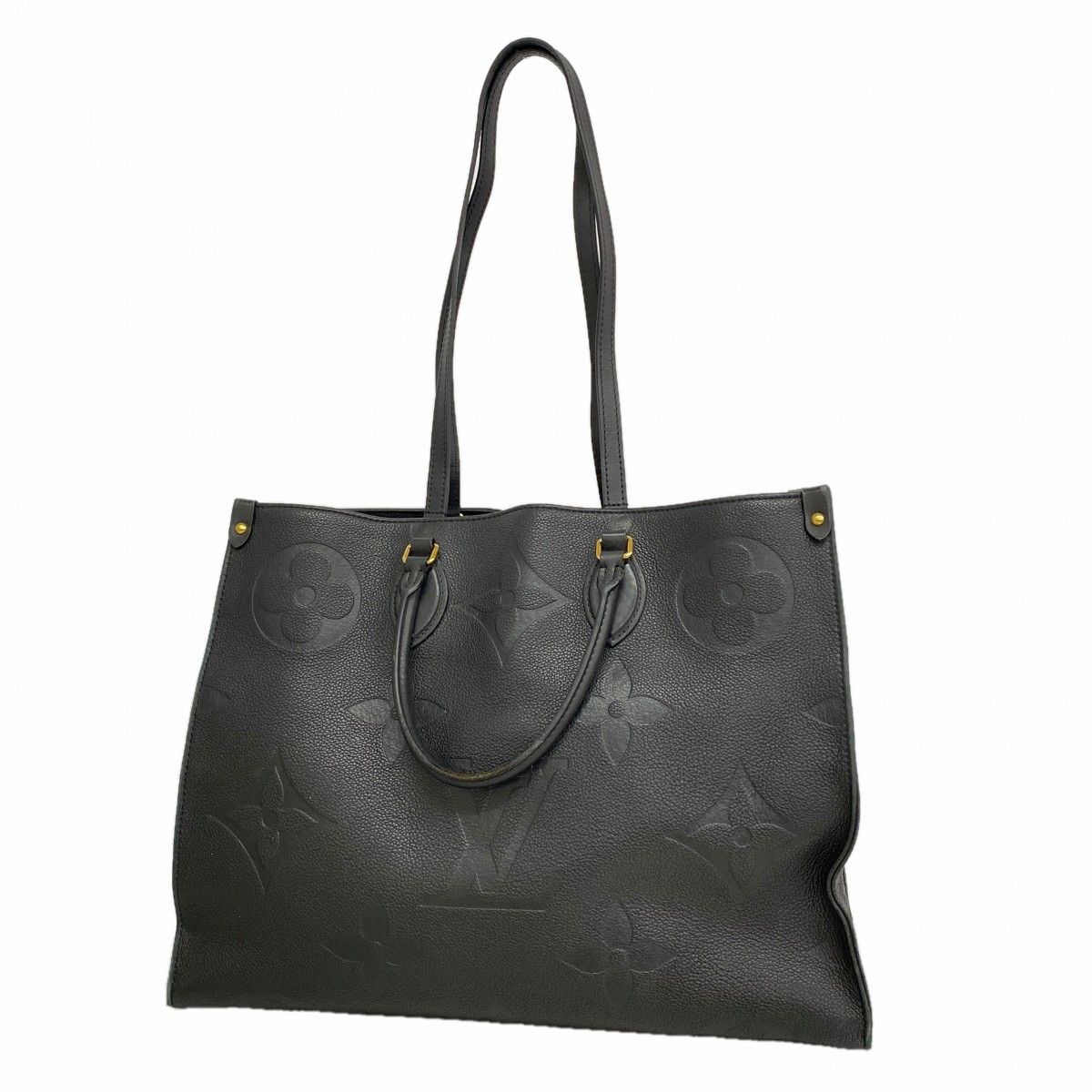 Louis Vuitton Tote Monogram Empreinte On The Go GM Noir 2-Way
