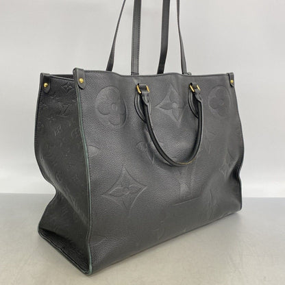 Louis Vuitton Tote Monogram Empreinte On The Go GM Noir 2-Way — view 2