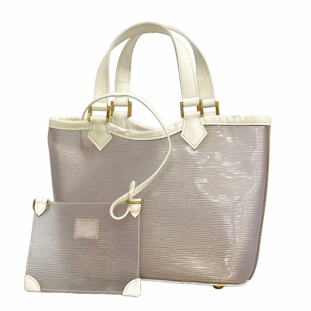 Louis Vuitton Handbag Epi Mini White