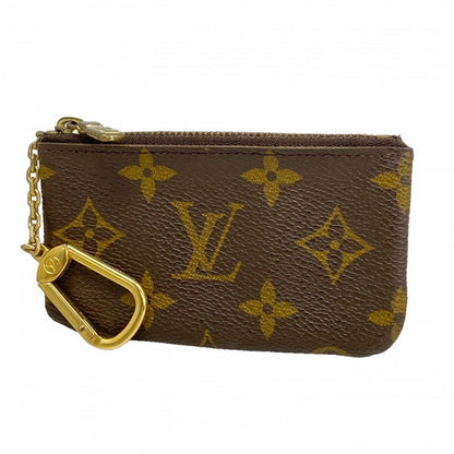 Louis Vuitton Coin Case Monogram Pochette Cles Brown