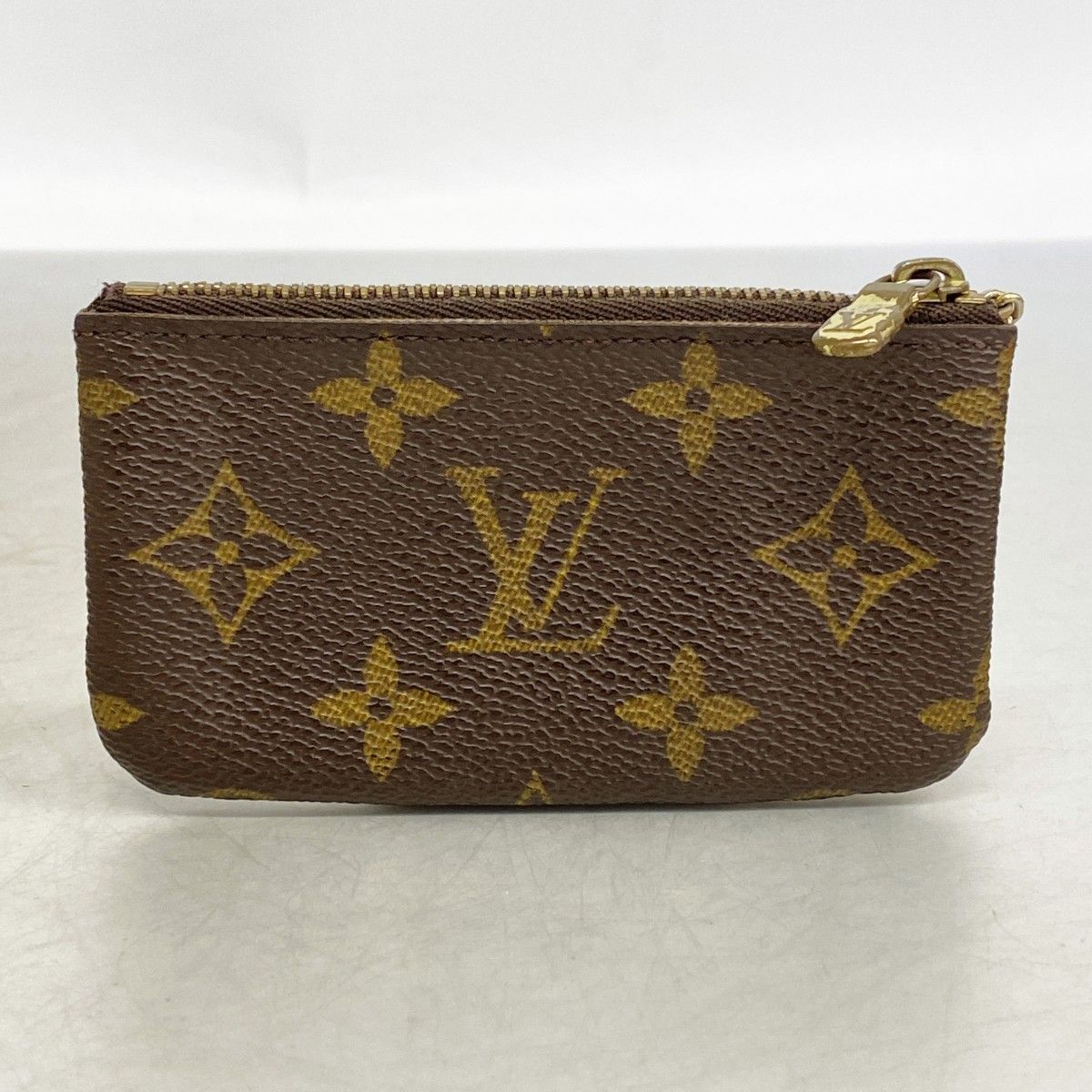 Louis Vuitton Coin Case Monogram Pochette Cles Brown — view 8