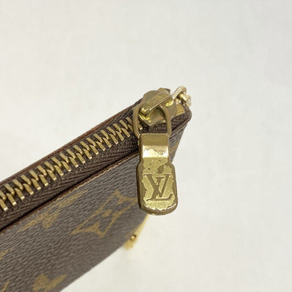 Louis Vuitton Coin Case Monogram Pochette Cles Brown — view 5