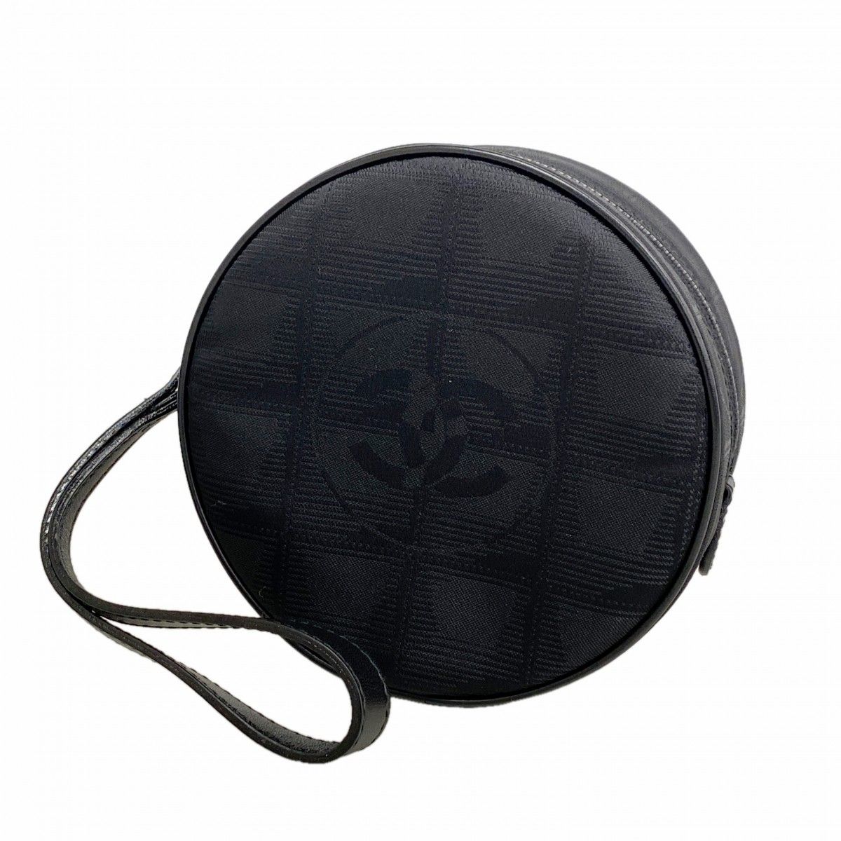 Chanel Pouch Nylon Blackcles