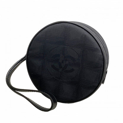Chanel Pouch Nylon Blackcles