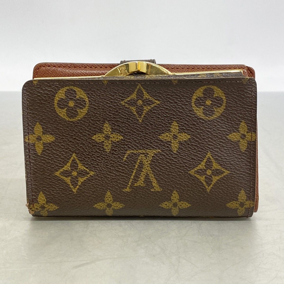 Louis Vuitton Wallet Monogram Porte-Monnaie Vier Viennois Brown — view 9