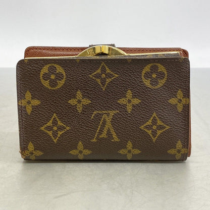 Louis Vuitton Wallet Monogram Porte-Monnaie Vier Viennois Brown — view 9