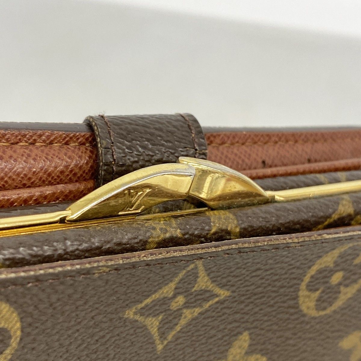 Louis Vuitton Wallet Monogram Porte-Monnaie Vier Viennois Brown — view 8