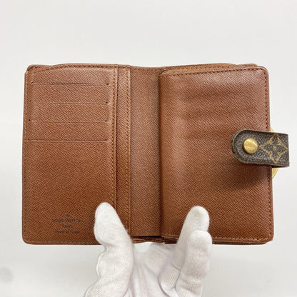 Louis Vuitton Wallet Monogram Porte-Monnaie Vier Viennois Brown — view 3