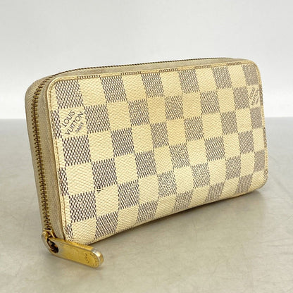 Louis Vuitton Wallet Damier Azur Zippy White — view 2
