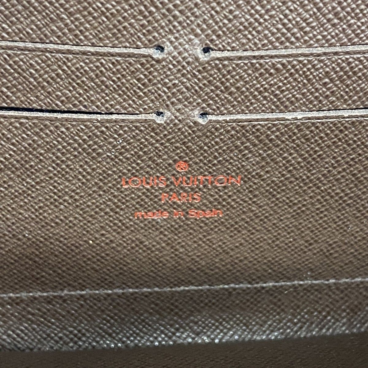 Louis Vuitton Wallet Damier Zippy Ebene — view 4