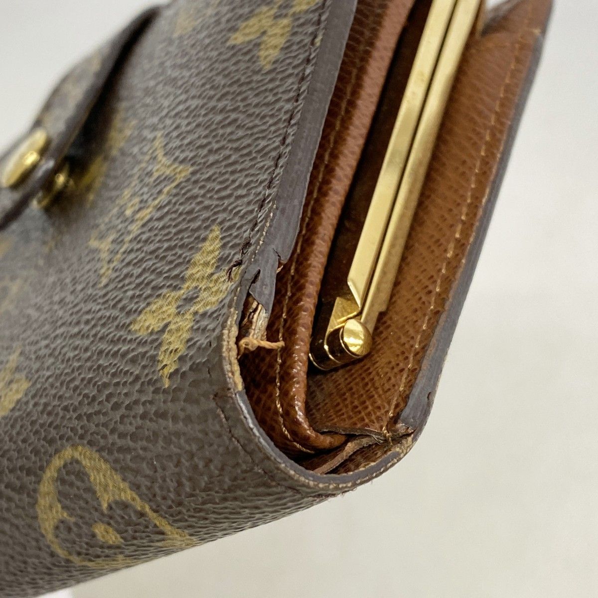 Louis Vuitton Wallet Monogram Portefeuille Viennois Brown — view 5