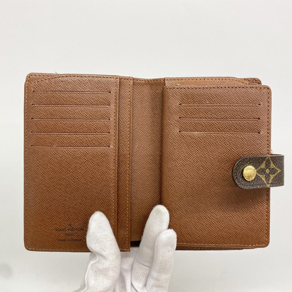 Louis Vuitton Wallet Monogram Portefeuille Viennois Brown — view 3
