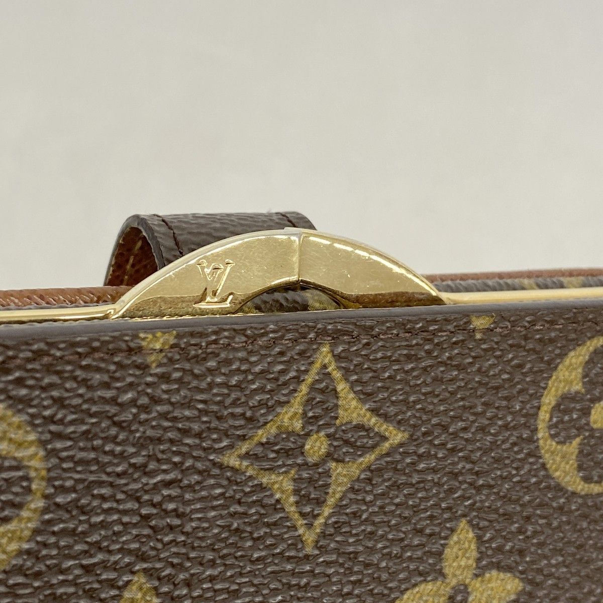 Louis Vuitton Wallet Monogram Portefeuille Viennois Brown — view 8