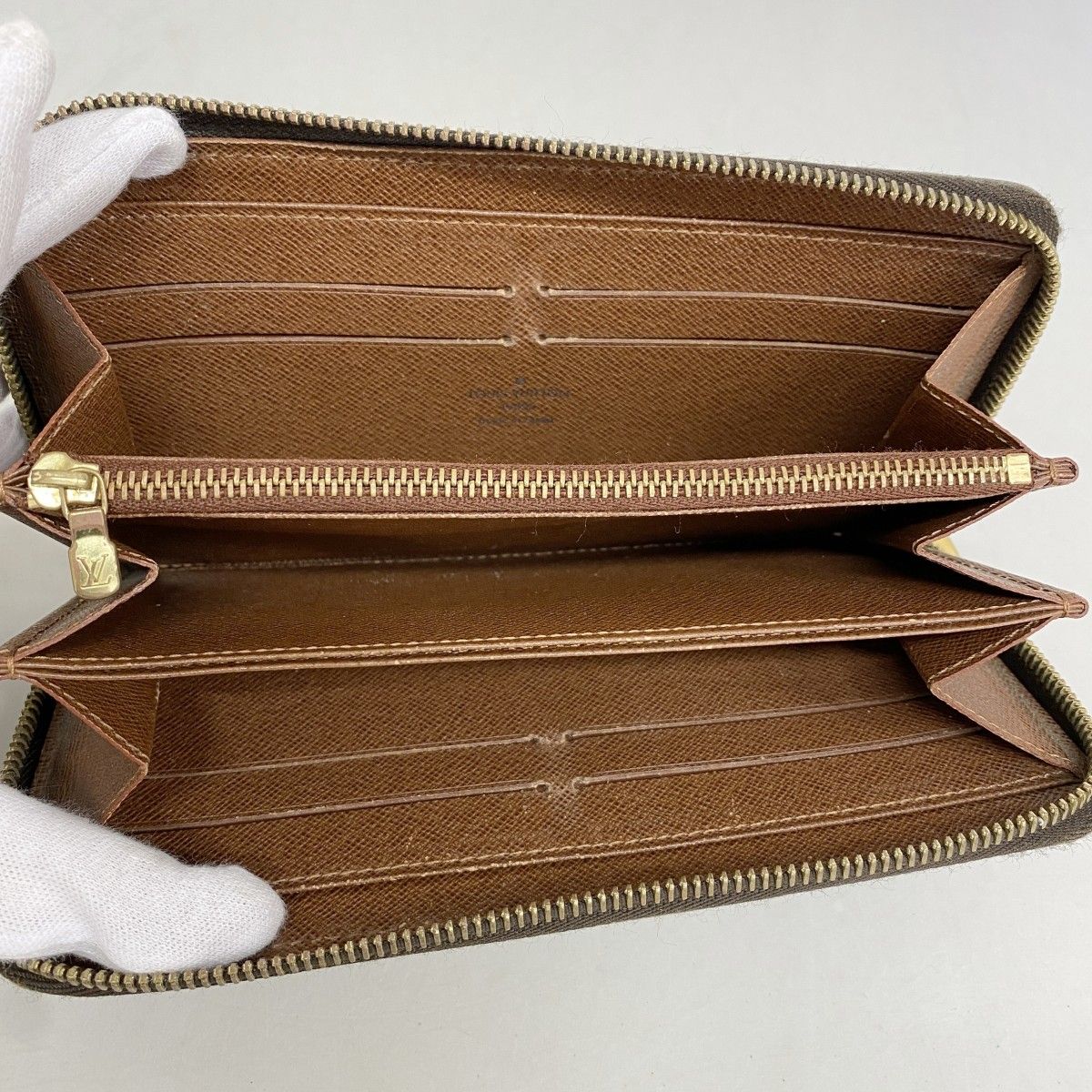 Louis Vuitton Wallet Monogram Zippy Brown — view 3