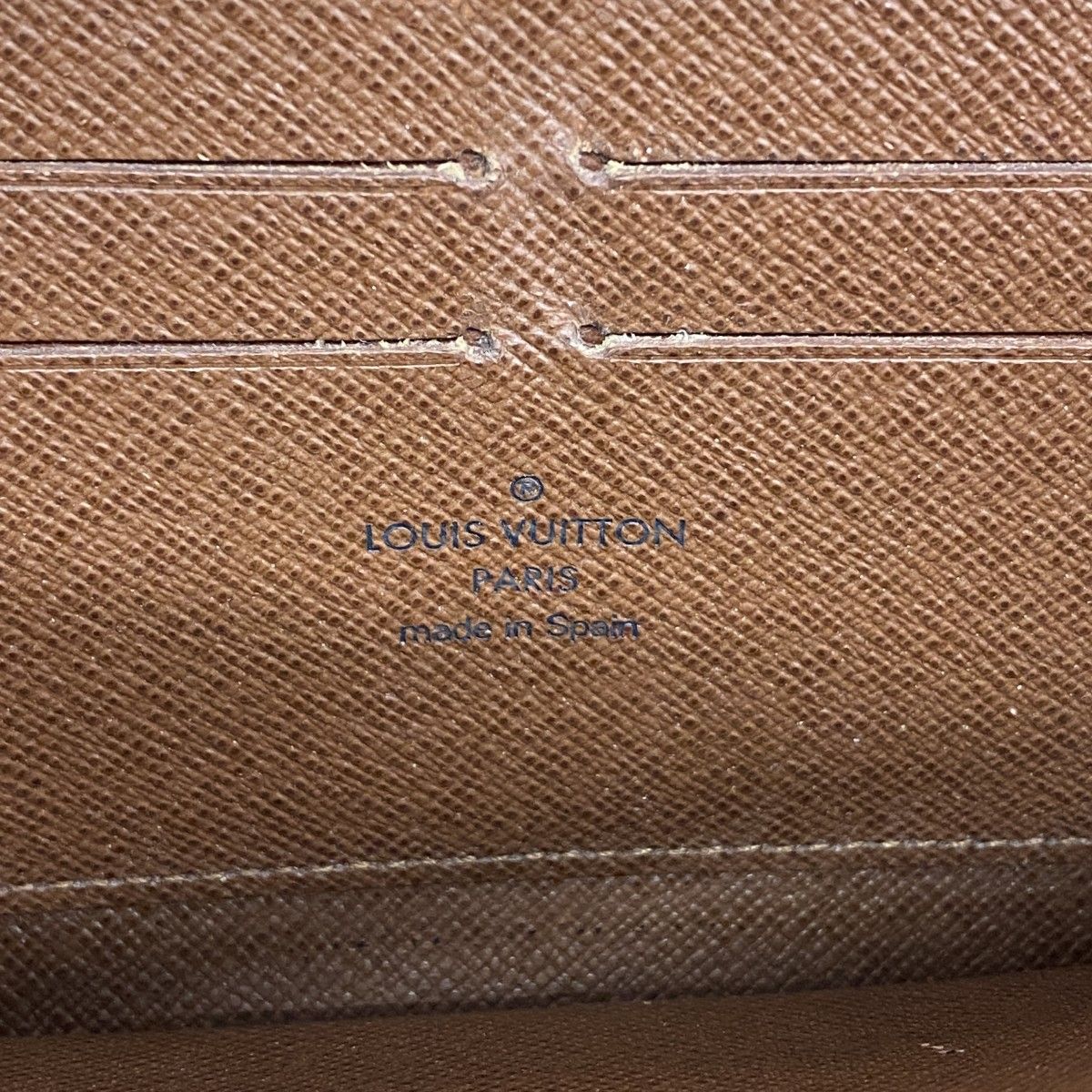 Louis Vuitton Wallet Monogram Zippy Brown — view 4