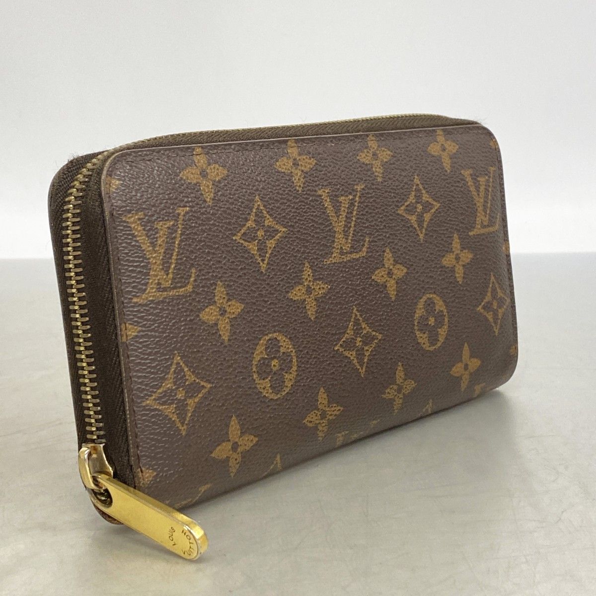 Louis Vuitton Wallet Monogram Zippy Brown — view 2