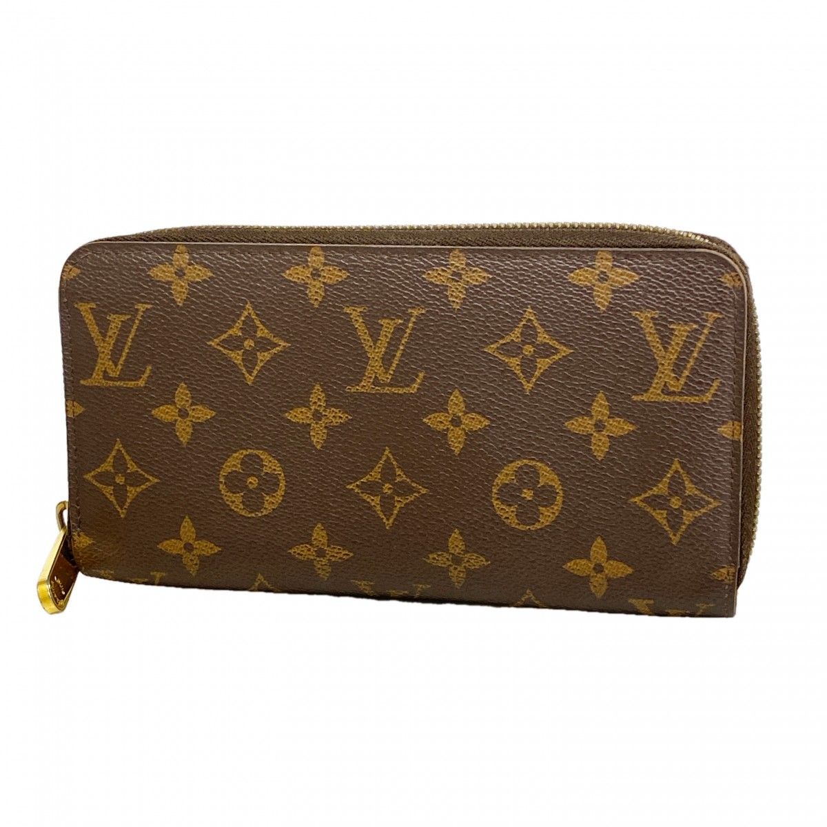 Louis Vuitton Wallet Monogram Zippy Brown