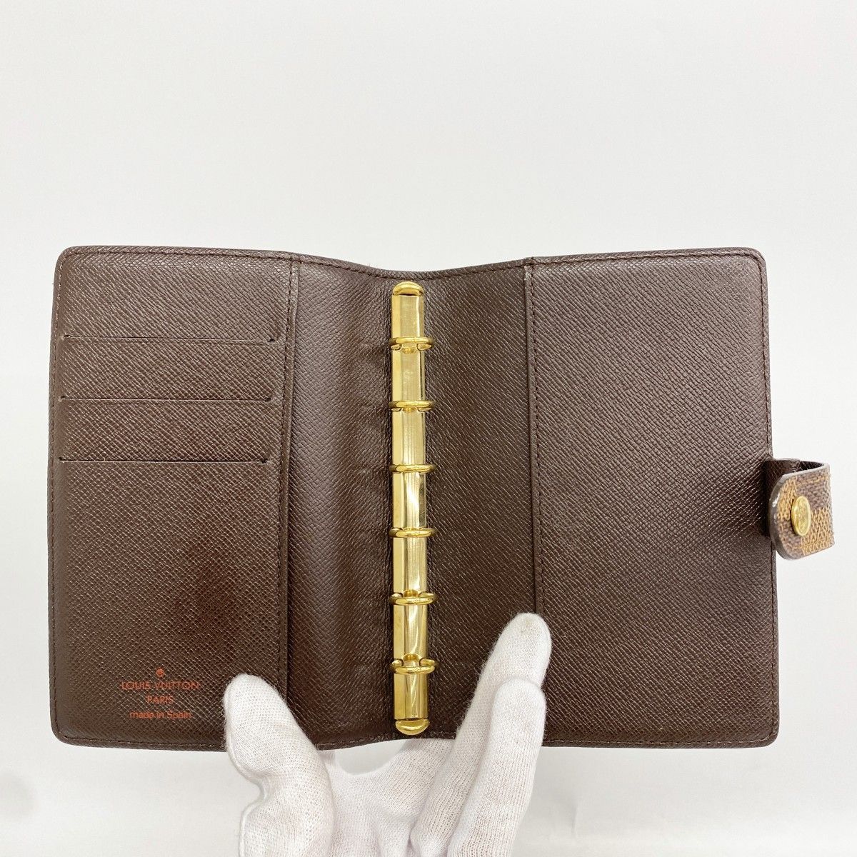 Louis Vuitton Notebook Cover Damier Agenda PM Ebene — view 3