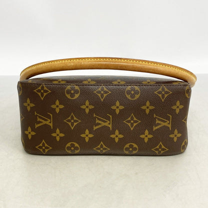 Louis Vuitton Shoulder Bag Monogram Looping MM Brown — view 3