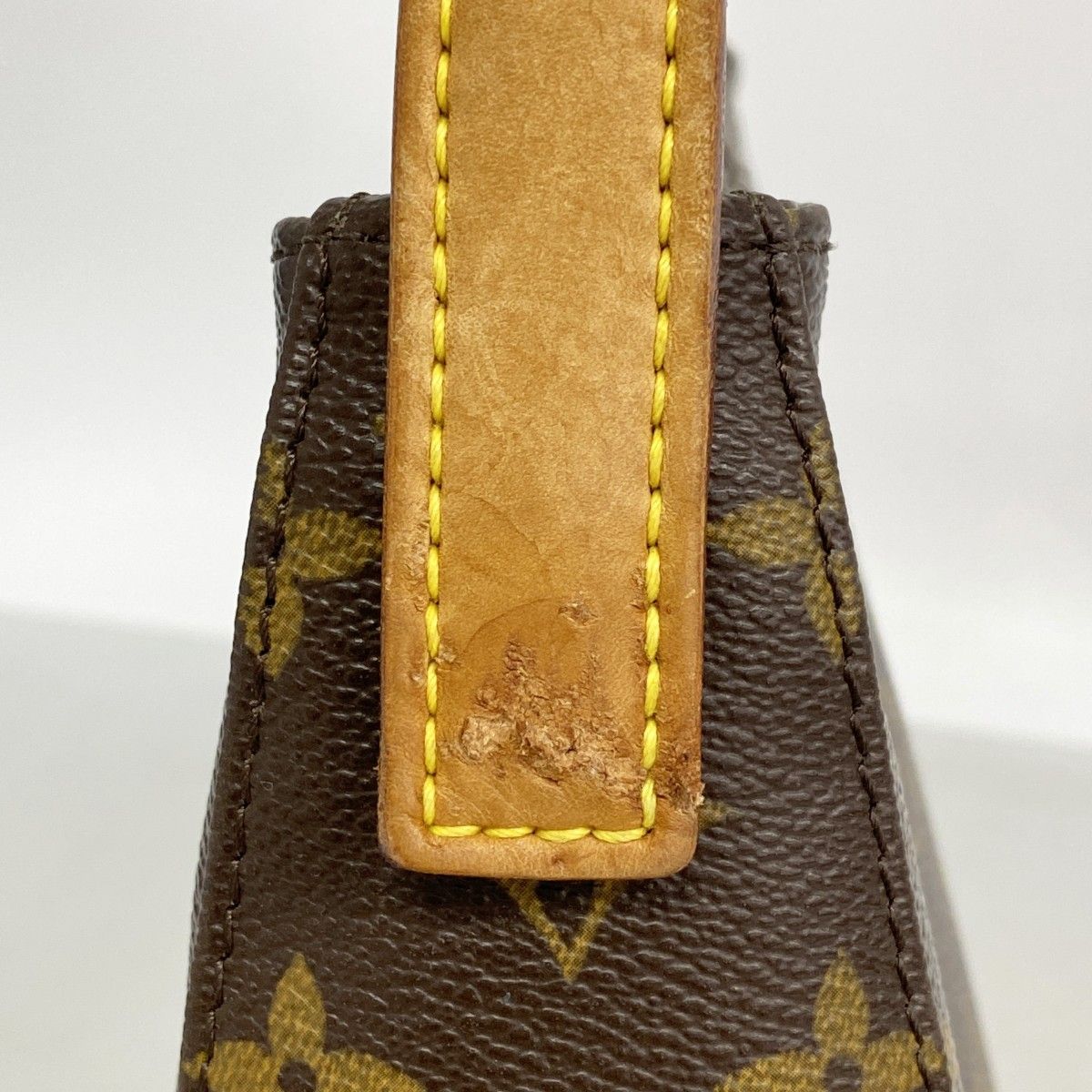 Louis Vuitton Shoulder Bag Monogram Looping MM Brown — view 7