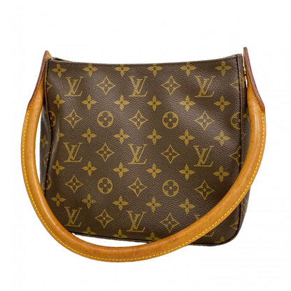 Louis Vuitton Shoulder Bag Monogram Looping MM Brown