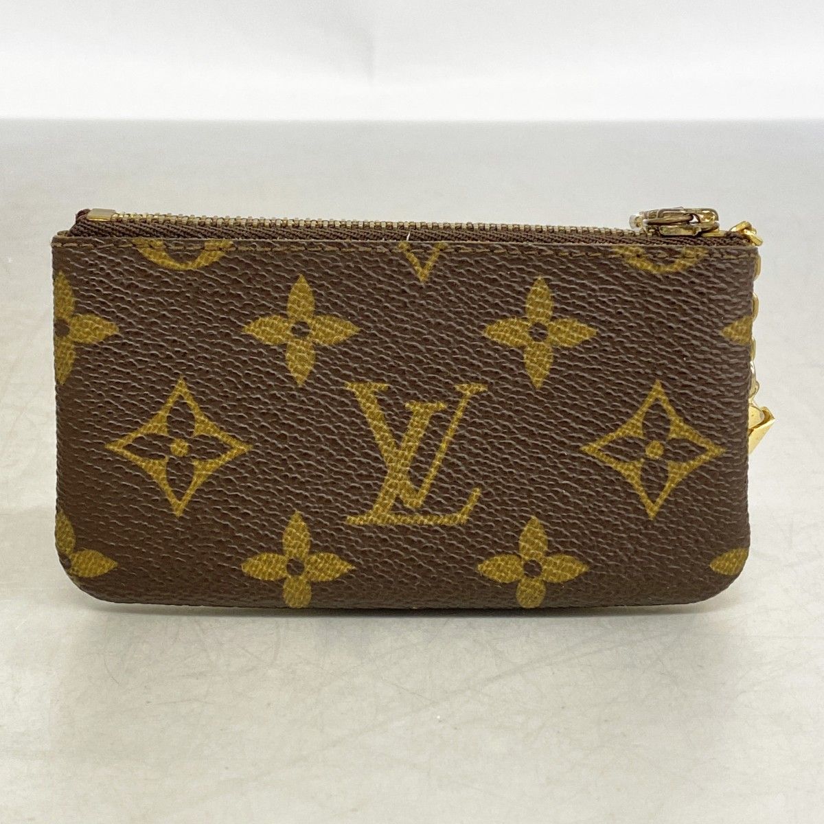 Louis Vuitton Coin Case Monogram Pochette Cles Brown — view 8