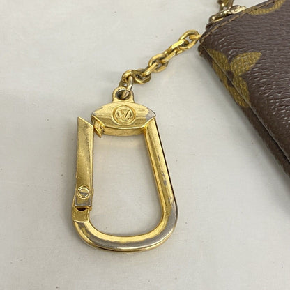 Louis Vuitton Coin Case Monogram Pochette Cles Brown — view 6