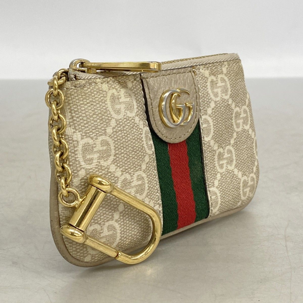 Gucci Coin Case di Beige Gold — view 2