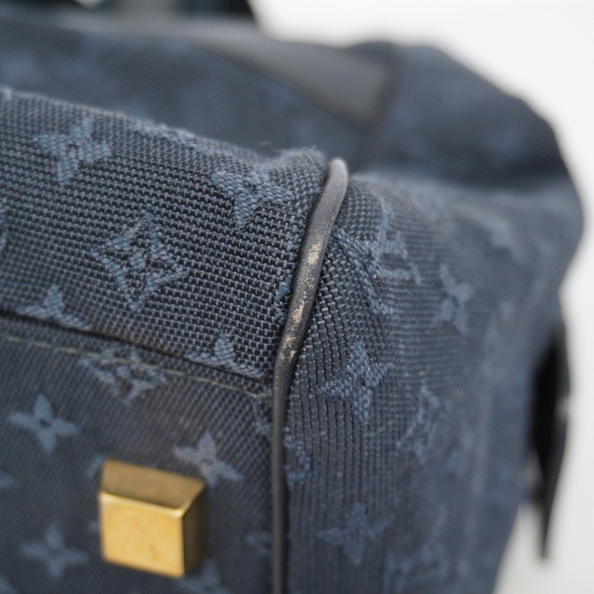 Louis Vuitton Handbag Monogram Mini Josephine GM Blue — view 6